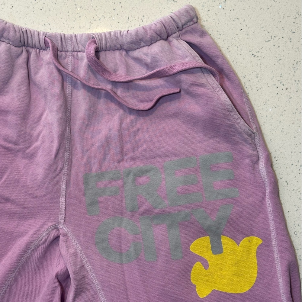 FREECITY pocket sweatpant - SUNFADES BALLERINA / GUC/EUC